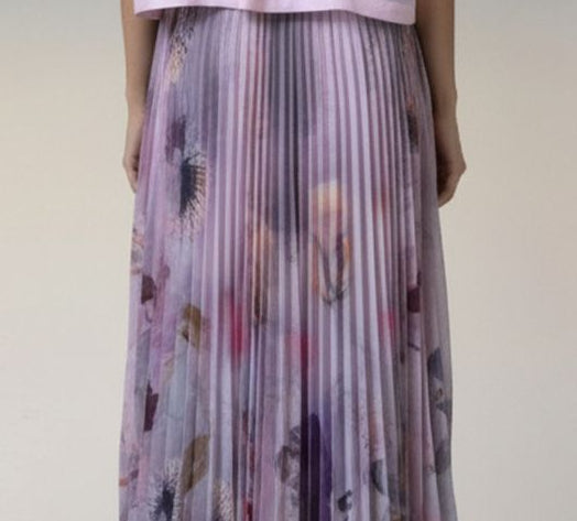 Printed pleats