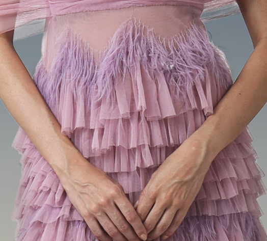 Tiers of ruffles