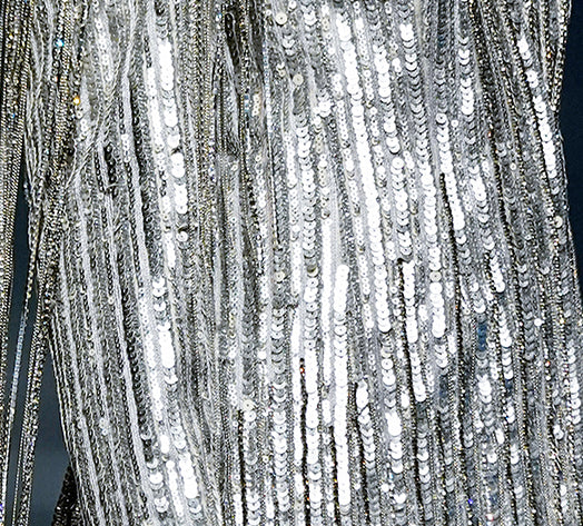 Sequins and fringe