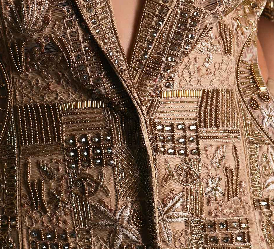Abstract embroidery