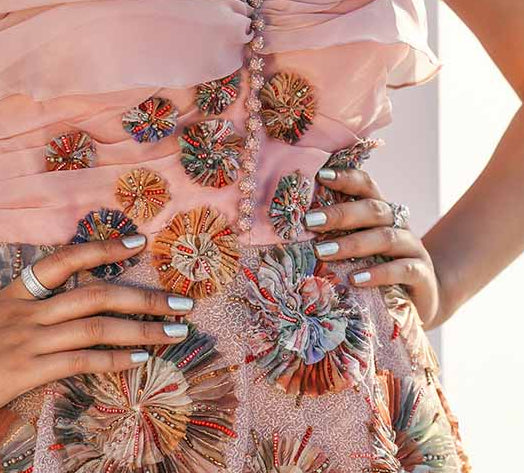 Coral-inspired motifs