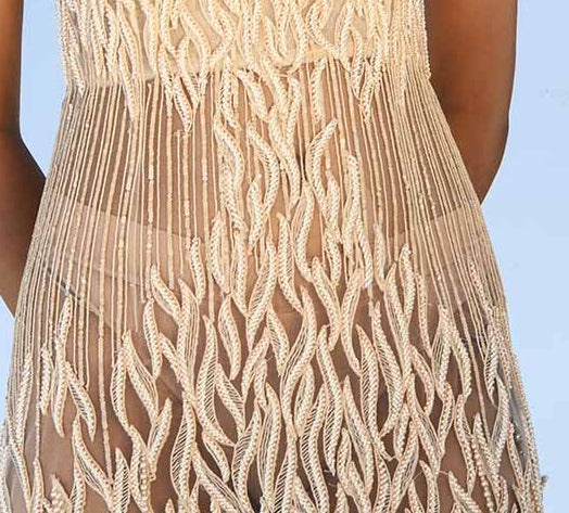 Pearl embroidery