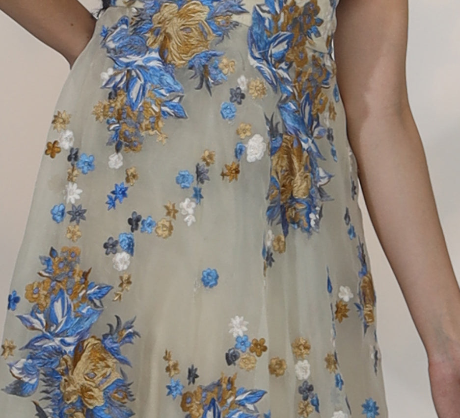 Floral embroidery