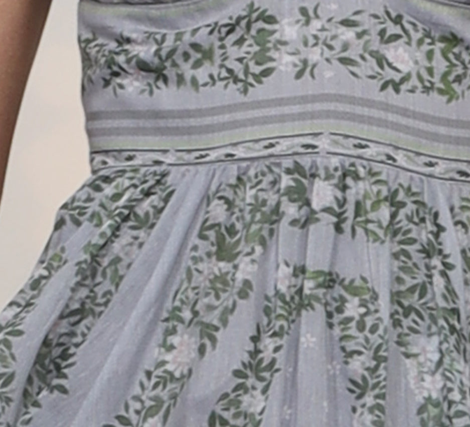 An embroidered garden