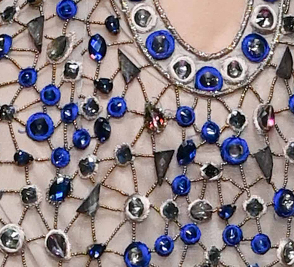 Stones joined with gold