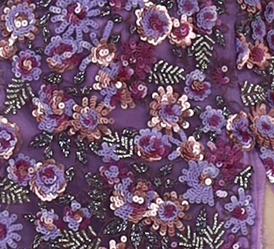 Petals, sequins and beads