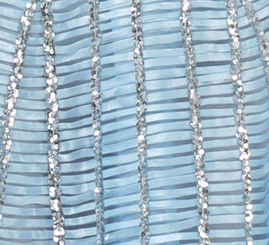 Woven strips and silver