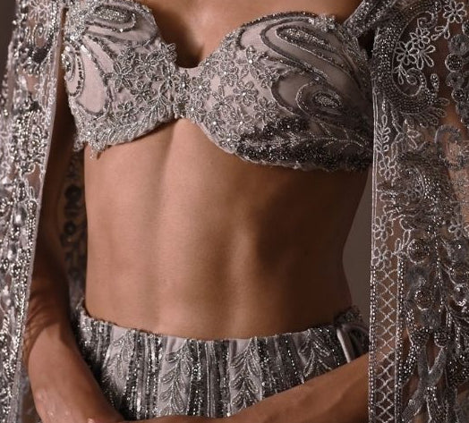 Beads and cutwork