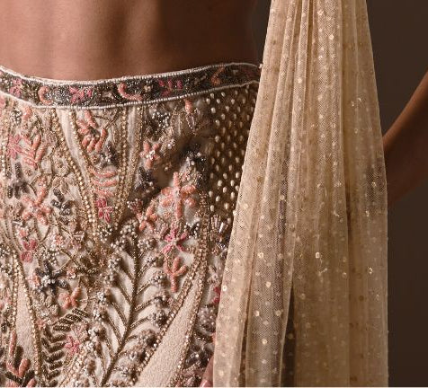 Geometric embroidery