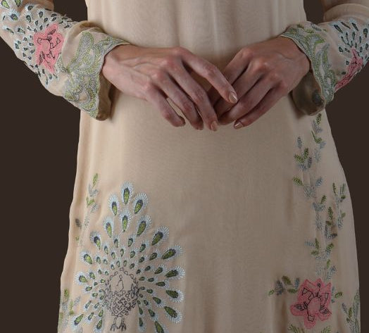 Botanical embroidery