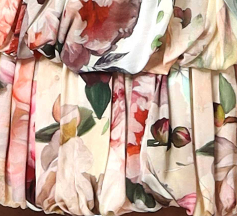 Floral ruffles