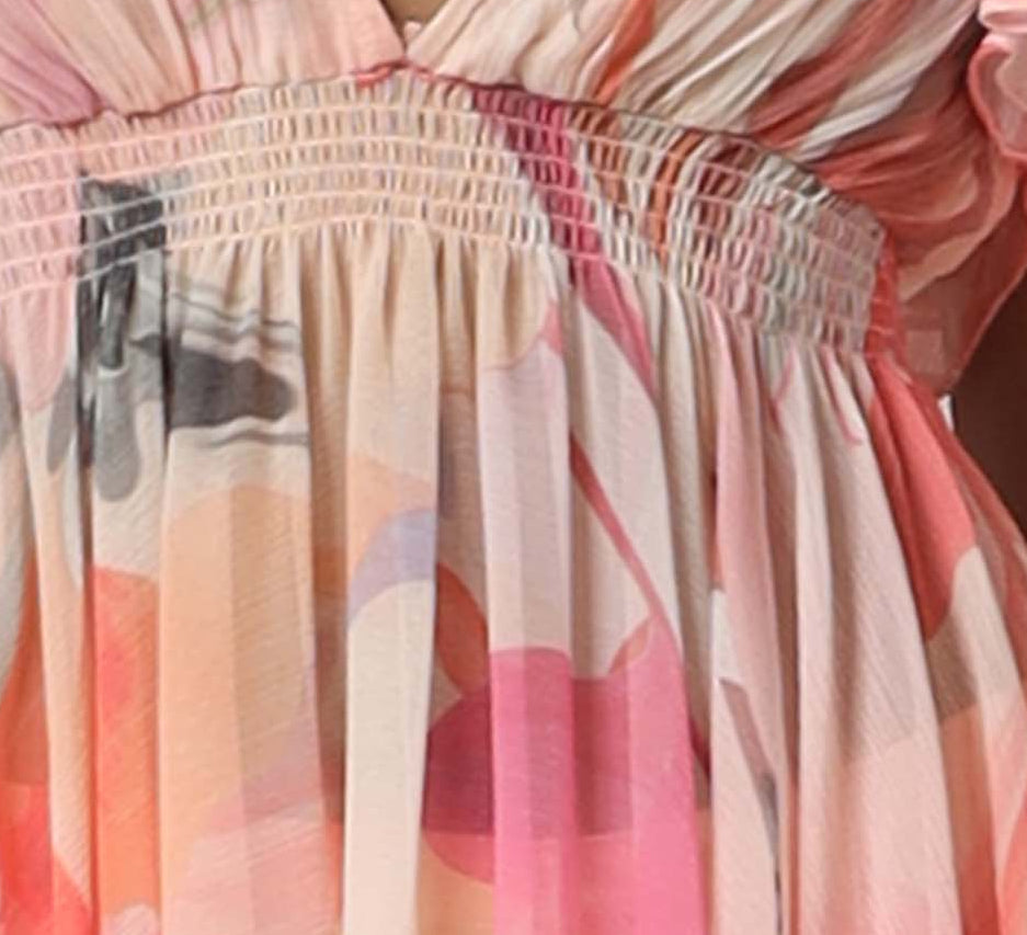 Smocked florals