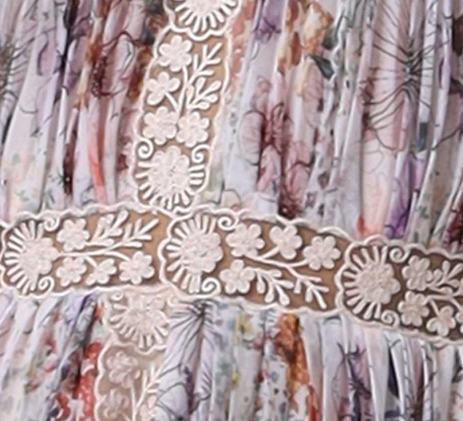 Lace and print