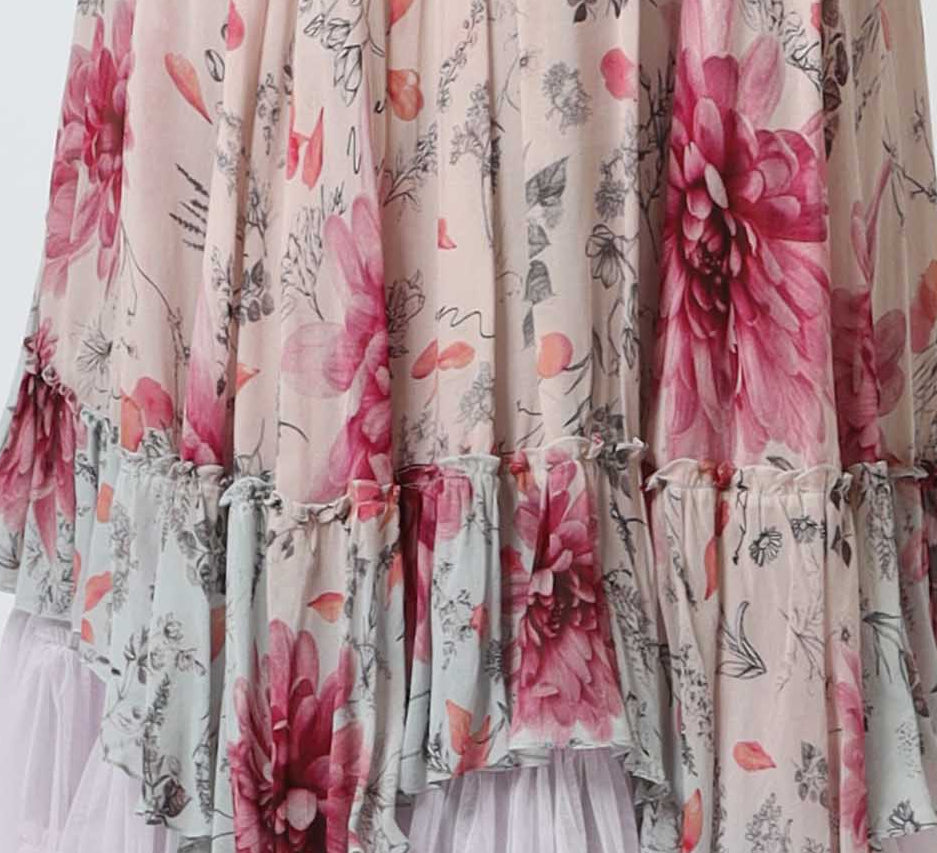 Floral tiers