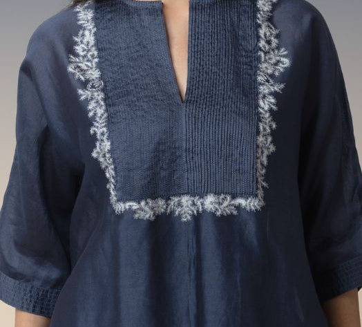 Pintucks and threadwork
