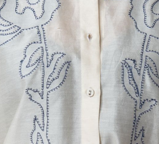 Contrast embroidery