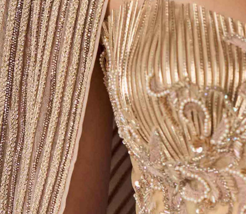 Corded embroidery