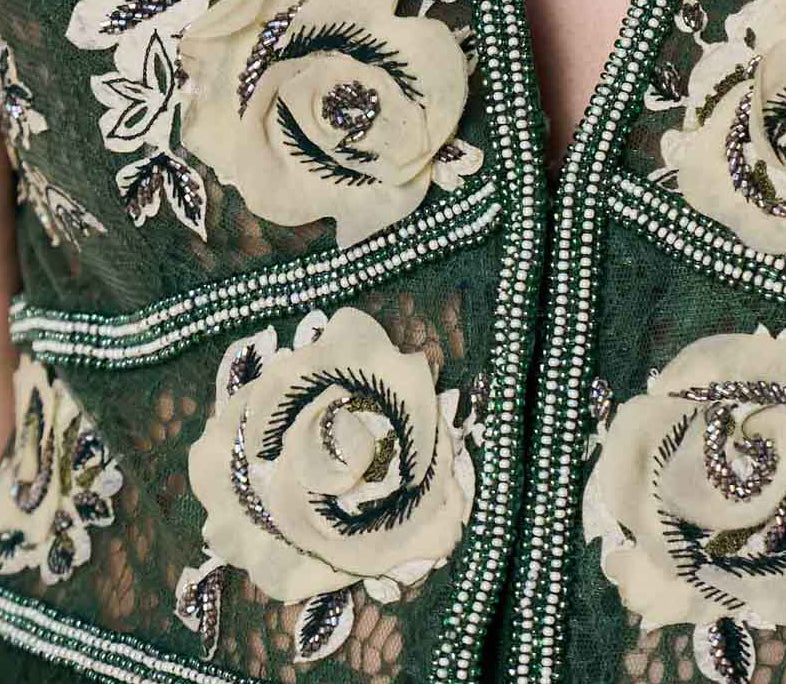 Rose appliqués