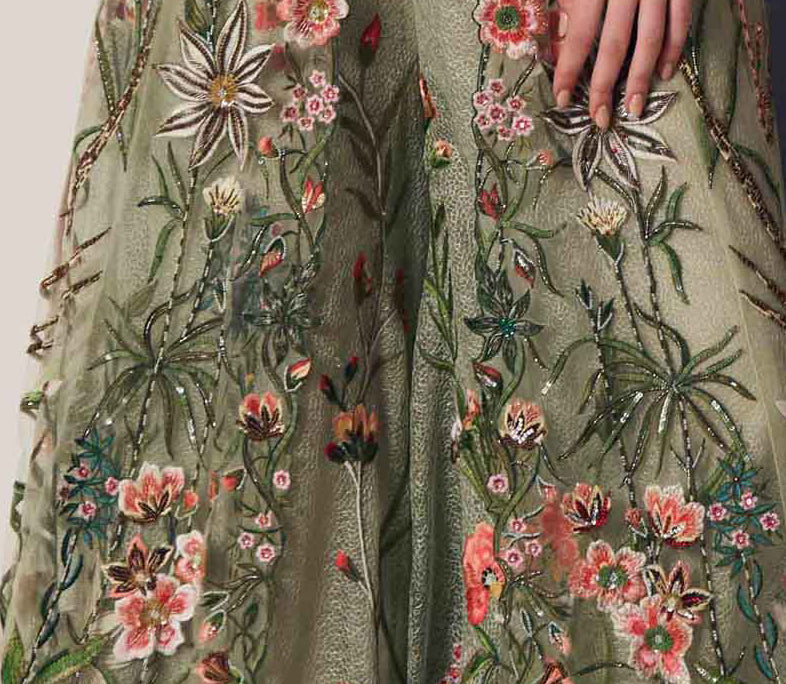 Wildflower embroidery