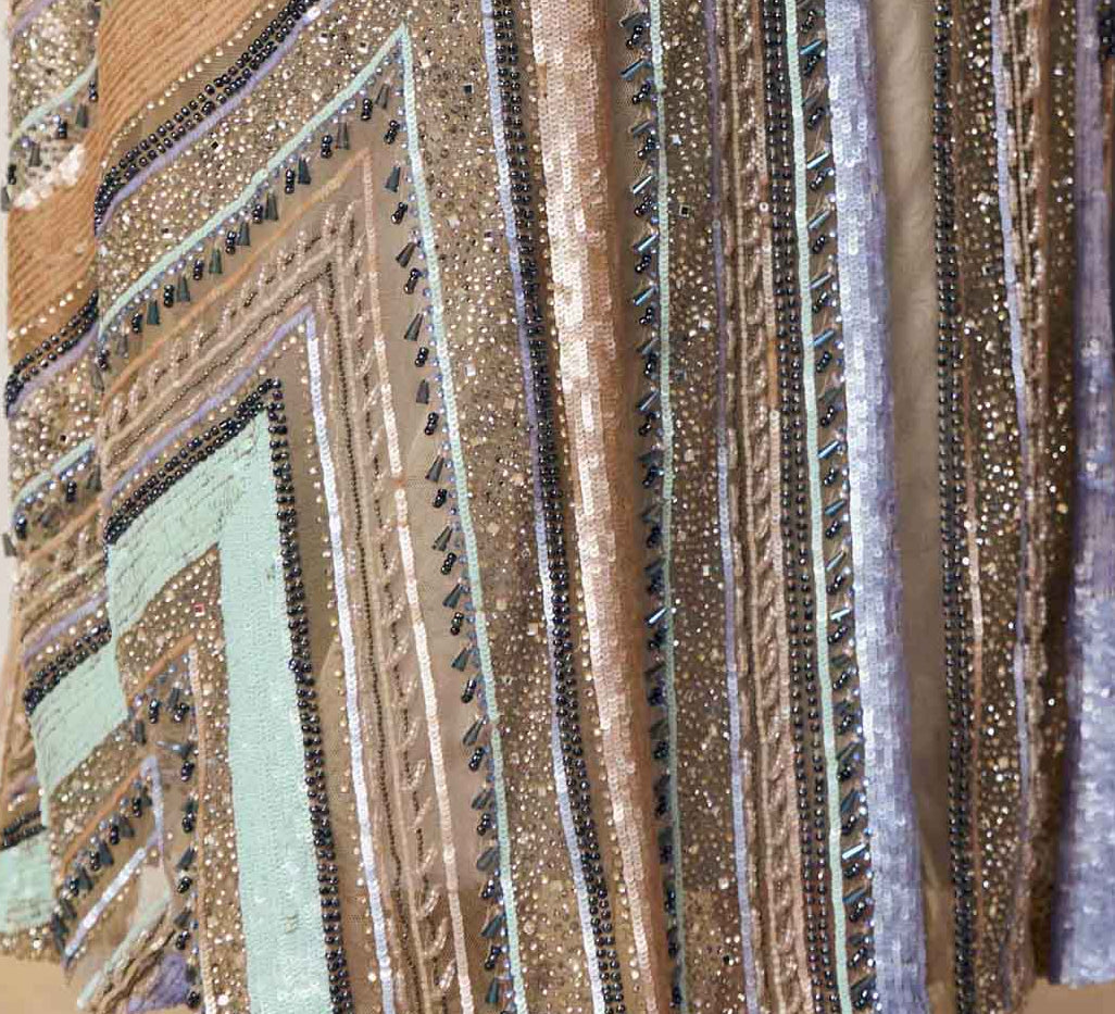 The chevron, bead by bead