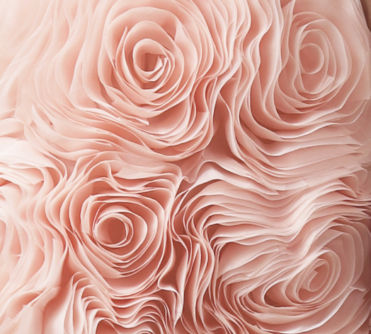 Rosette ruffles