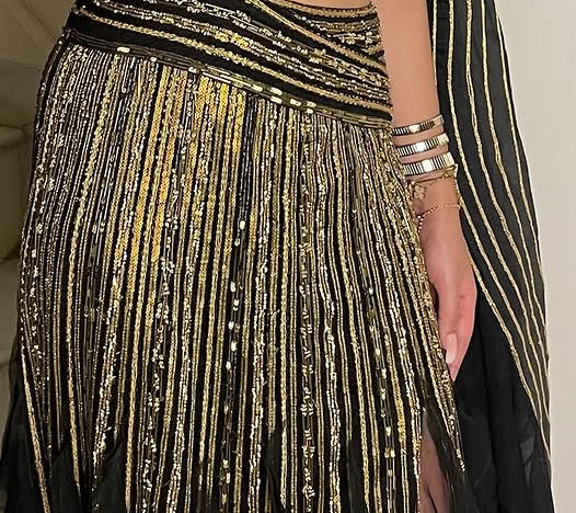 Gold embroidery