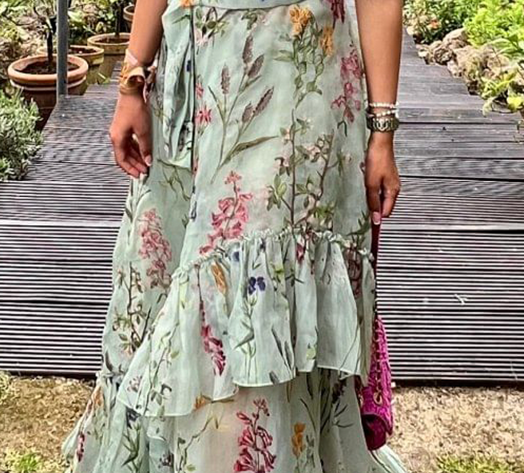 Wildflowers and ruffles