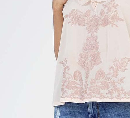 Floral embroidery