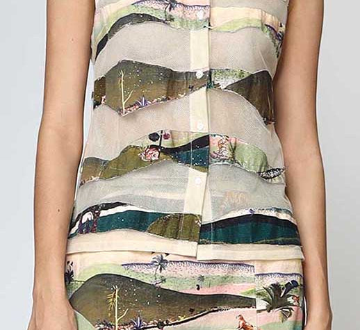 Landscape appliqué