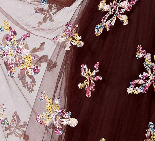 Floral appliqué