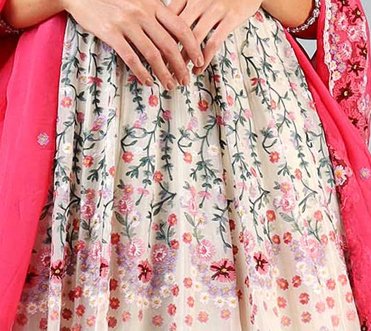 Floral embroidery