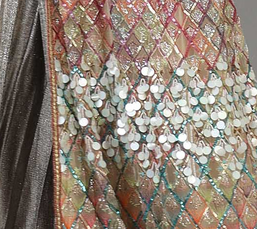 Criss-cross embellishment