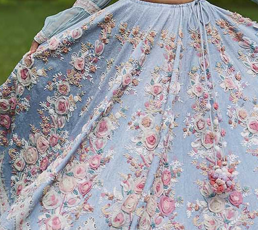 Floral appliqué