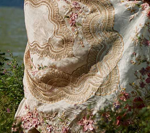 Appliqué and embroidery