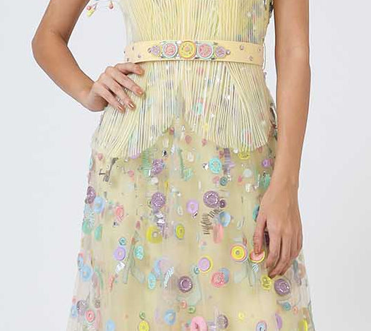 Scattered embellishment