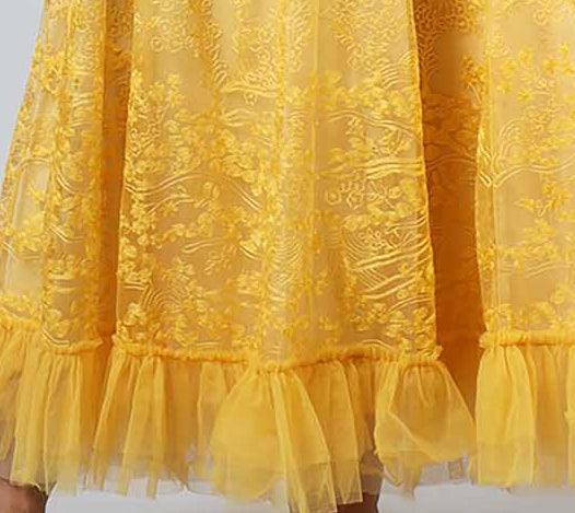Sequin embroidery
