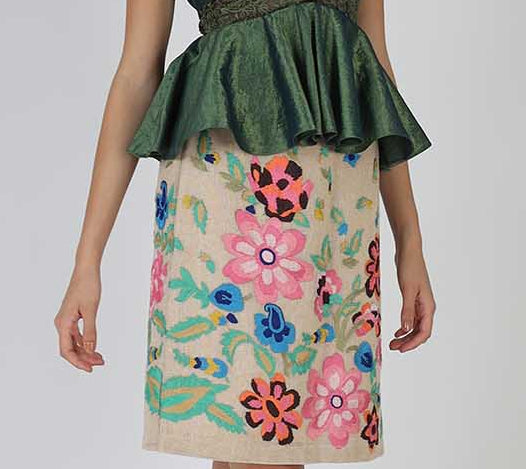 Floral embroidery