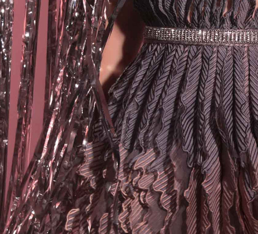 Feather-like texture