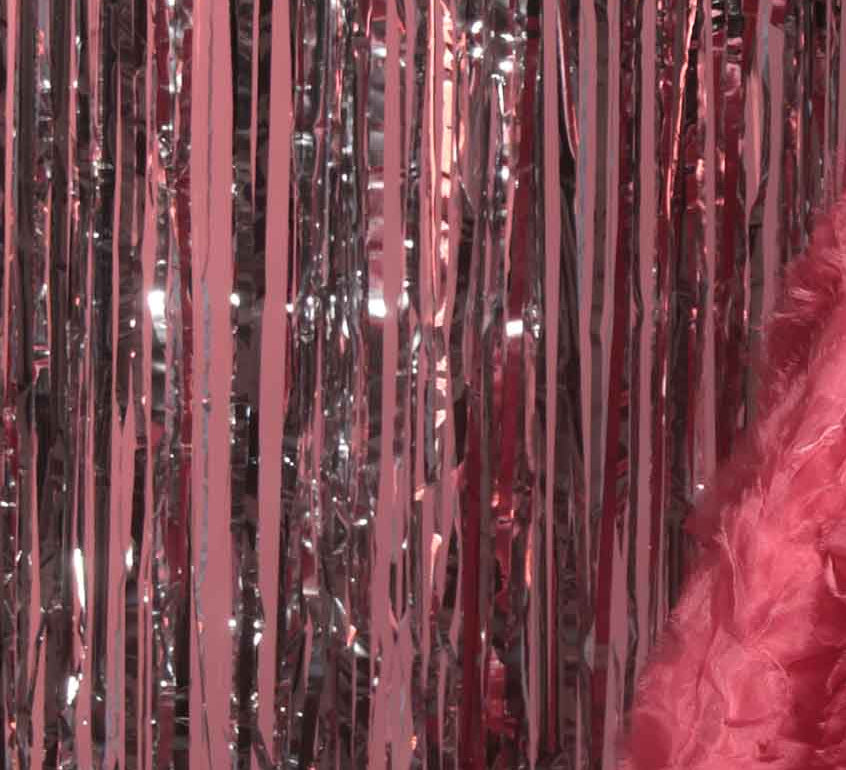 Shimmering fringe