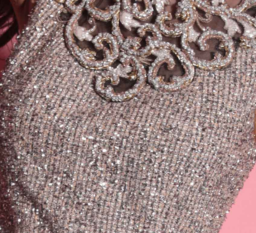Beaded scrolls