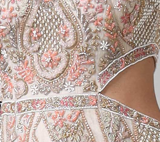 Embroidery and crystals