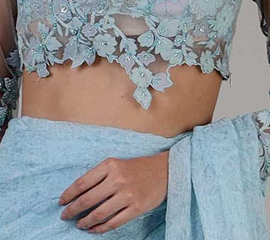Floral appliqué
