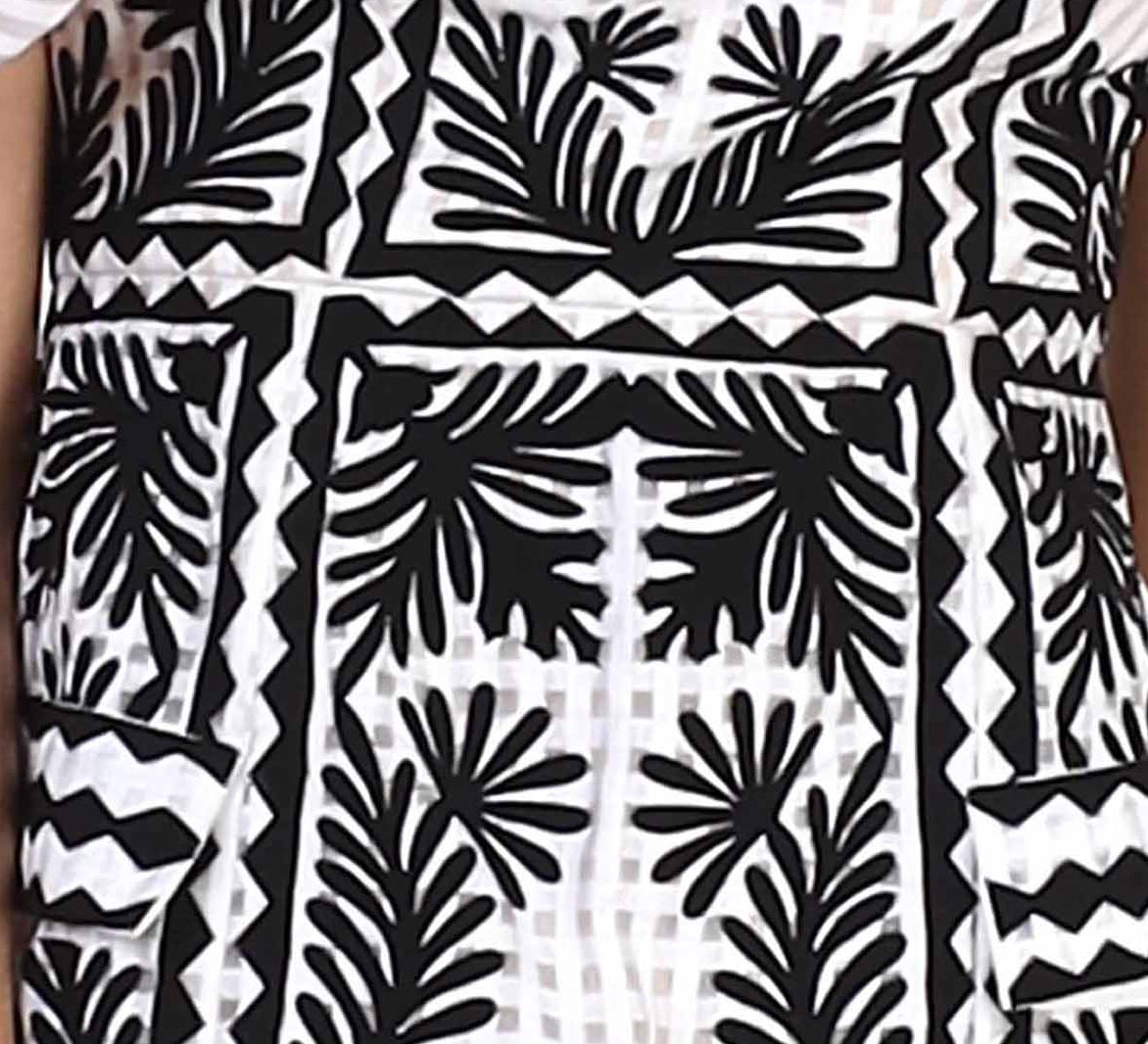 Graphic cut-work