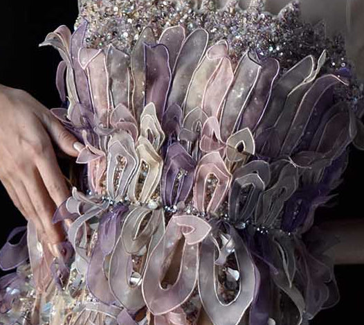 Organza leaves
