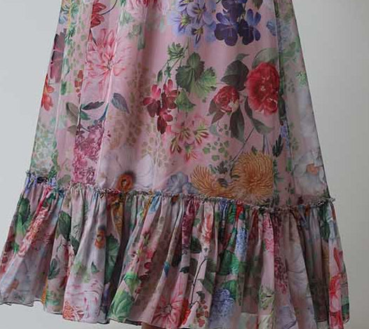 Florals and a ruffle