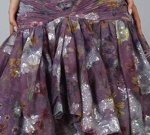 Embroidered florals