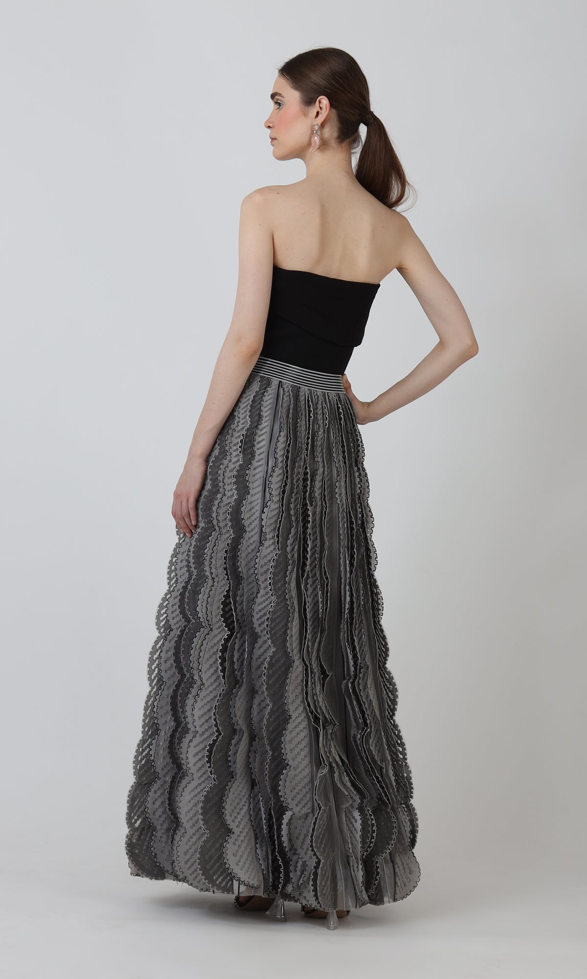 Celestial Grey Skirt