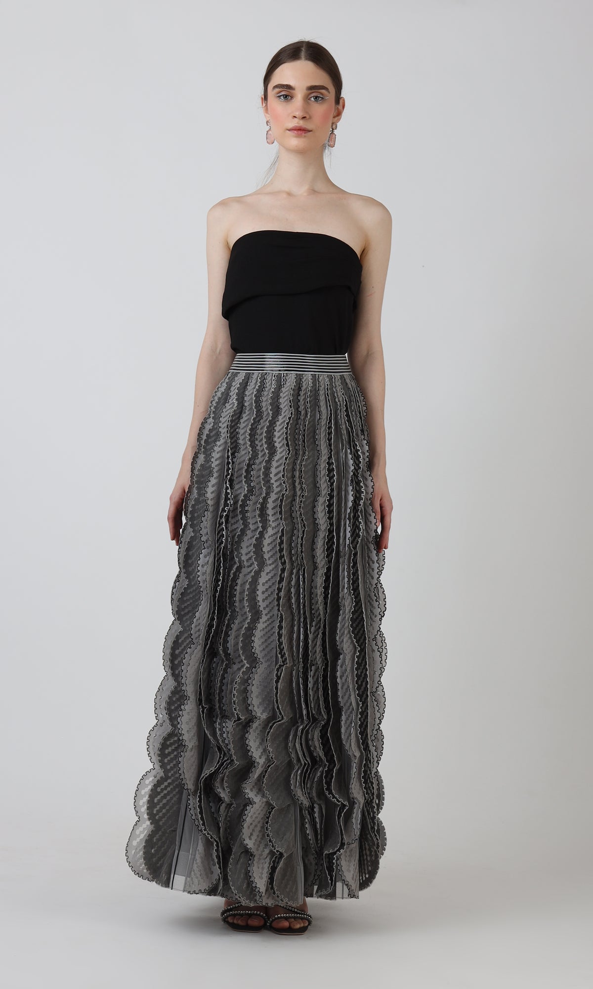 Celestial Grey Skirt