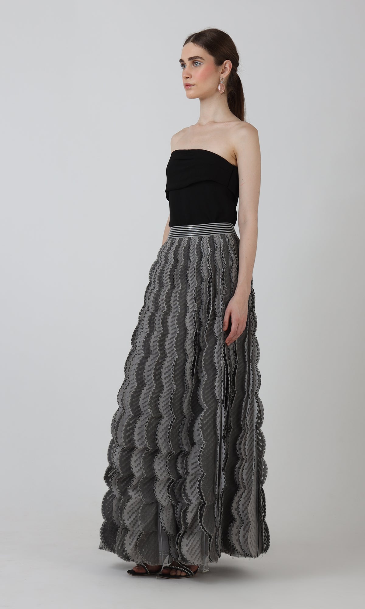 Celestial Grey Skirt