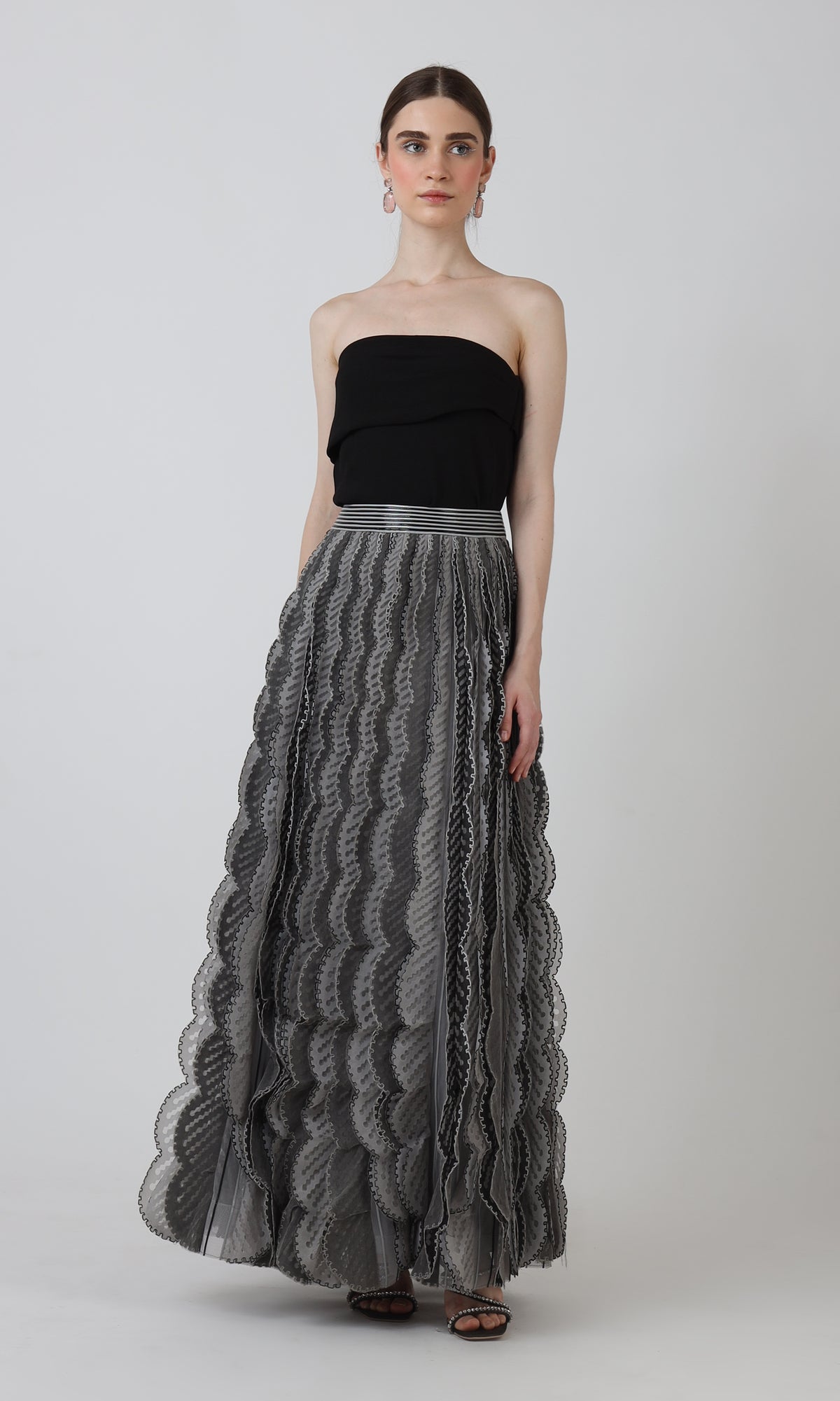 Celestial Grey Skirt